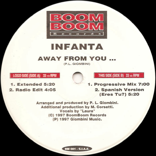 Infanta - Away From You ... | BoomBoom Records (BM 001) - 2 Infanta - Away From You ... | BoomBoom Records (BM 001) - 2