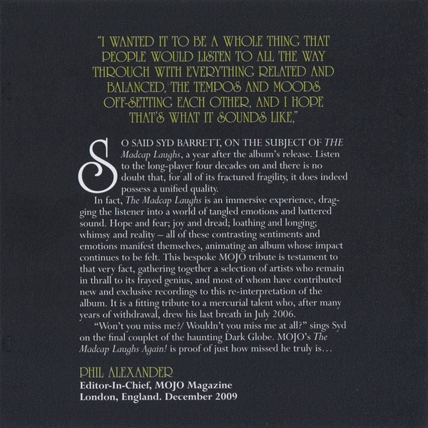Various - The Madcap Laughs Again! | Mojo Magazine (March 2010) - 4