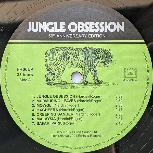 Nino Nardini & Roger Roger - Jungle Obsession | Farfalla Records (FR06LP) - 3 Nino Nardini & Roger Roger - Jungle Obsession | Farfalla Records (FR06LP) - 3