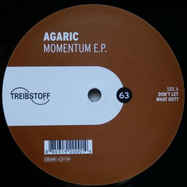 Agaric - Momentum E.P. | Treibstoff (Treibstoff 63)