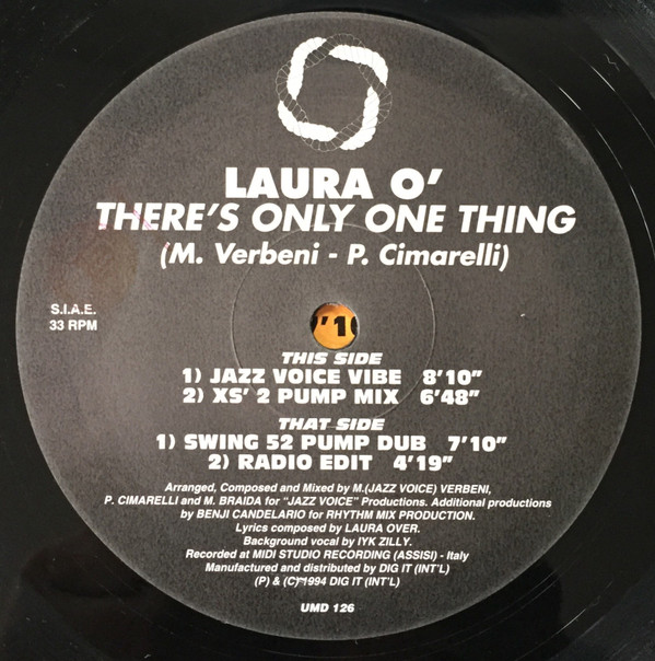 Laura O - There's Only One Thing | Underground Music Department (UMD) (UMD 126) - 2 Laura O - There's Only One Thing | Underground Music Department (UMD) (UMD 126) - 2