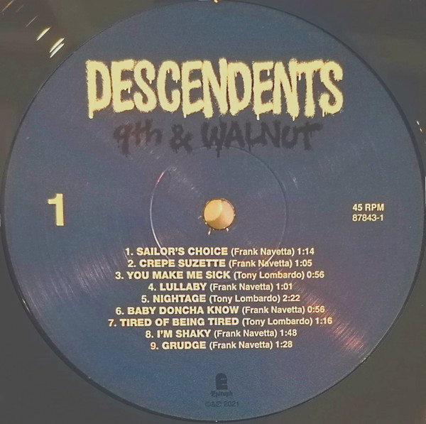 Descendents - 9th & Walnut | Epitaph (87843-1) - 3