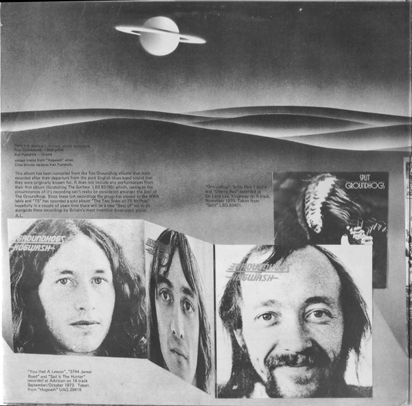 The Groundhogs - Groundhogs Best 1969-72 | United Artists Records (UDF 31) - 2