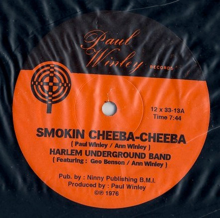 Harlem Underground Band - Smokin Cheeba-Cheeba / Ain't No Sunshine | Paul Winley Records (12x33-13) - main Harlem Underground Band - Smokin Cheeba-Cheeba / Ain't No Sunshine | Paul Winley Records (12x33-13) - main