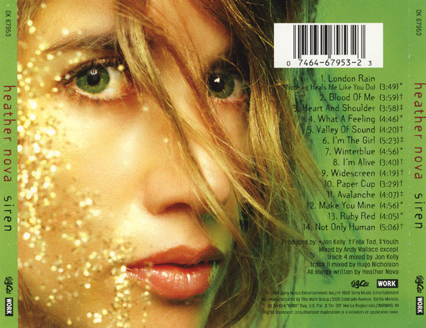 Heather Nova - Siren | Work (OK 67953) - main