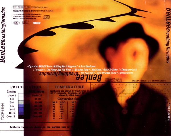 Ben Lee - Breathing Tornados | Capitol Records (TOCP-65086 (GR067)) - 3