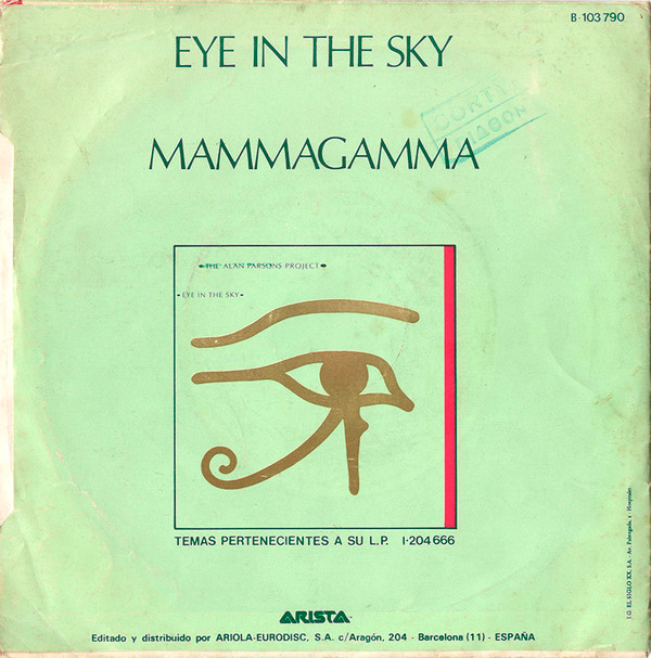 The Alan Parsons Project - Eye In The Sky | Arista (B-103 790)