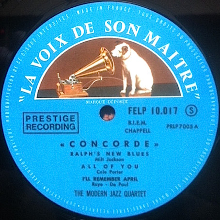 The Modern Jazz Quartet - Concorde | Prestige (FELP 10.017) - 2 The Modern Jazz Quartet - Concorde | Prestige (FELP 10.017) - 2
