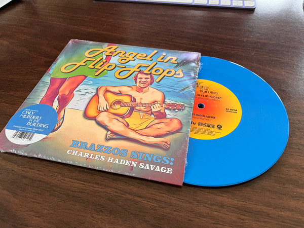 Steve Martin , Siddhartha Khosla - Angel In Flip-Flops (7" - Limited Edition - Blue Vinyl) [Vinyl] | Mondo (MOND-289) - 6