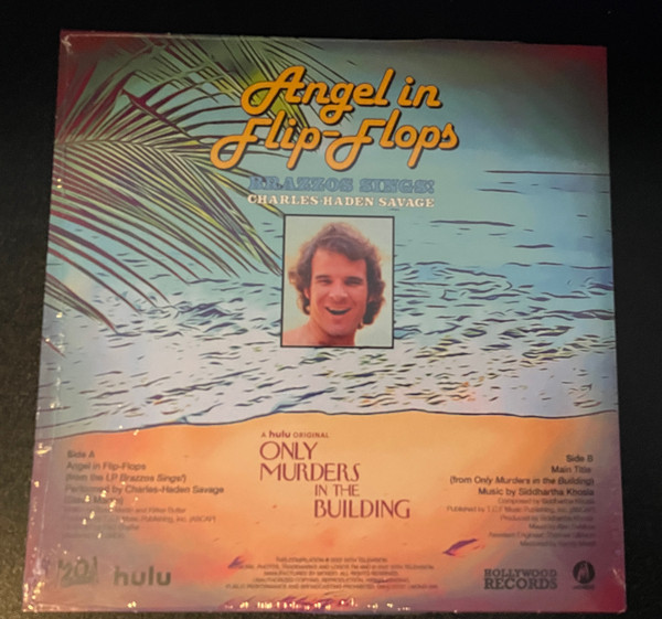 Steve Martin , Siddhartha Khosla - Angel In Flip-Flops (7" - Limited Edition - Blue Vinyl) [Vinyl] | Mondo (MOND-289) - 4