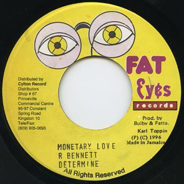 Determine - Monetary Love | Fat Eyes Records (none)