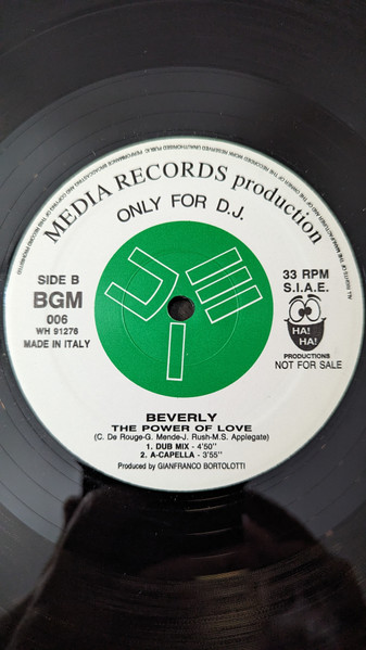 Beverly - The Power Of Love | Ha! Ha! Productions (BGM 006) - 2 Beverly - The Power Of Love | Ha! Ha! Productions (BGM 006) - 2