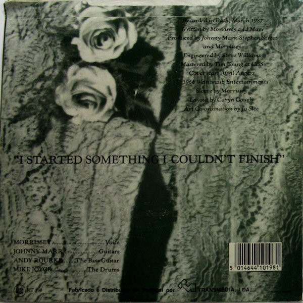The Smiths - I Started Something I Couldn't Finish | Rough Trade (RT 198) - 2