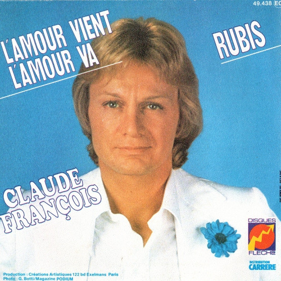 Claude François - Rubis | Disques Flèche (49.438) - 2
