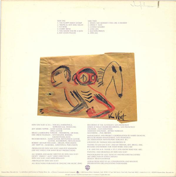 Captain Beefheart And The Magic Band - Shiny Beast (Bat Chain Puller) | Warner Bros. Records (BSK 3256) - 2 Captain Beefheart And The Magic Band - Shiny Beast (Bat Chain Puller) | Warner Bros. Records (BSK 3256) - 2