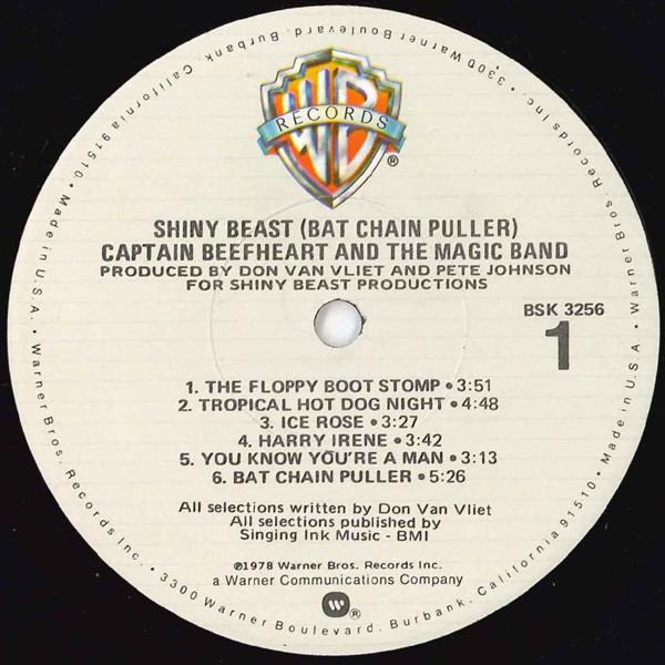 Captain Beefheart And The Magic Band - Shiny Beast (Bat Chain Puller) | Warner Bros. Records (BSK 3256) - 3 Captain Beefheart And The Magic Band - Shiny Beast (Bat Chain Puller) | Warner Bros. Records (BSK 3256) - 3