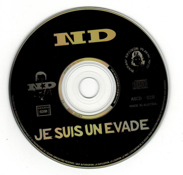 Nuclear Device - Je Suis Un Évadé | Bondage Records (ABCD 028) - 3 Nuclear Device - Je Suis Un Évadé | Bondage Records (ABCD 028) - 3