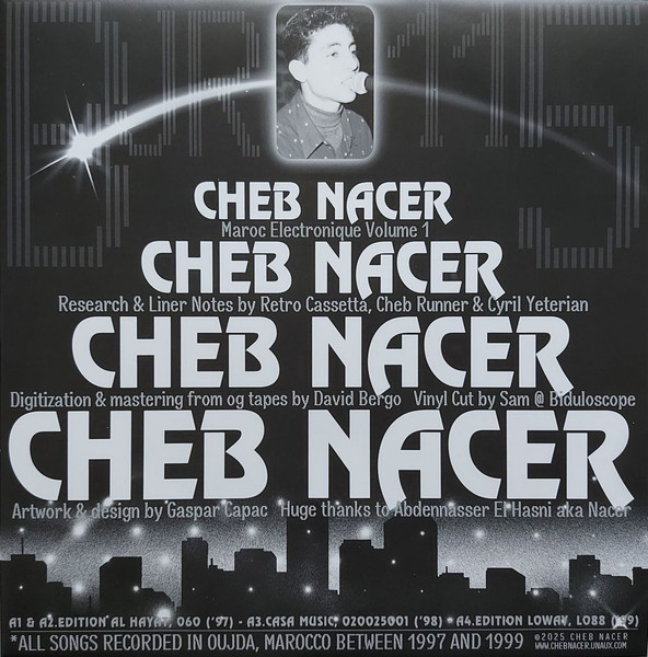 Cheb Nacer - Maroc Électronique Vol.1 | Les Disques Bongo Joe (BJR115) - 3