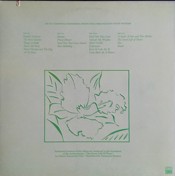 Stevie Wonder - Steve Wonder's Journey Through The Secret Life Of Plants | Tamla (T13-371C2) - 2