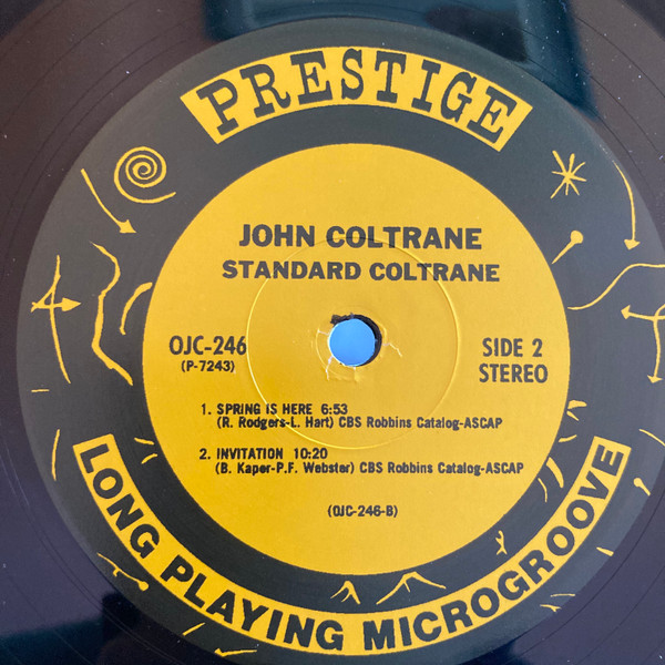 John Coltrane - Standard Coltrane | Original Jazz Classics (OJC-246) - 4