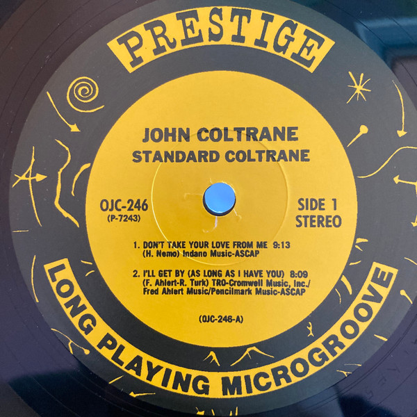 John Coltrane - Standard Coltrane | Original Jazz Classics (OJC-246) - 3
