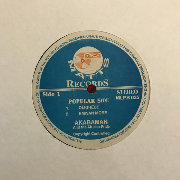 Akabaman And The African Pride - Ekpen | Matts Records (MLPS 035) - 3