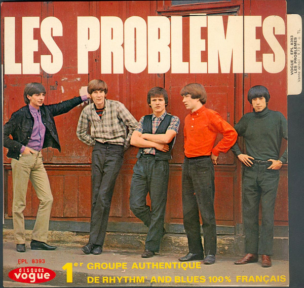 Les Problèmes - Je Ne Vois Rien | Disques Vogue (EPL 8393)