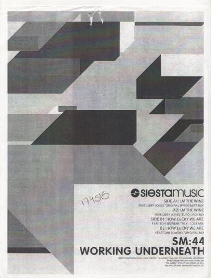 Working Underneath - I'm The Wind | Siesta Music (SM-044)