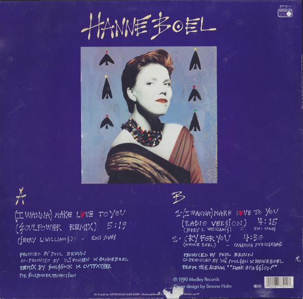 Hanne Boel - (I Wanna) Make Love To You | Metronome (877 741-1) - 2