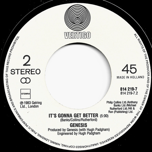 Genesis - Mama | Vertigo (814 219-7) - 4
