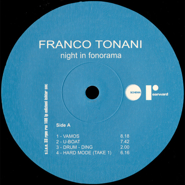 Franco Tonani - Night In Fonorama | Rearward (RW108 LP) - 3 Franco Tonani - Night In Fonorama | Rearward (RW108 LP) - 3