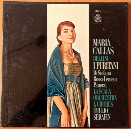 Maria Callas , Vincenzo Bellini , Tullio Serafin , Giuseppe di Stefano , Orchestra Del Teatro Alla Scala & Coro Del Teatro Alla Scala - I Puritani | Angel Records (3502 C/L) - main