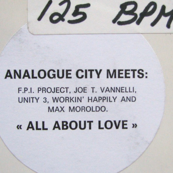 All About Love (Italian Remixes)