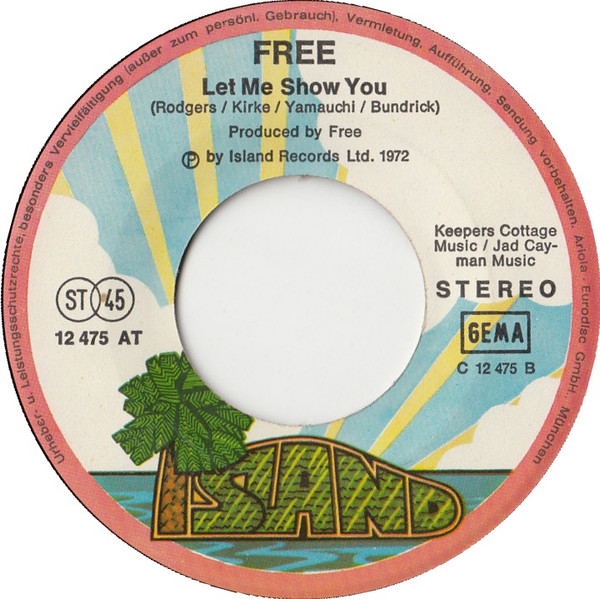 Free - Wishing Well | Island Records (12 475 AT) - 3