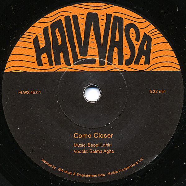 Bappi Lahiri - Jimmi Jimmi Jimmi Aaya / Come Closer | Halwasa (HLWS.45.01) - 2