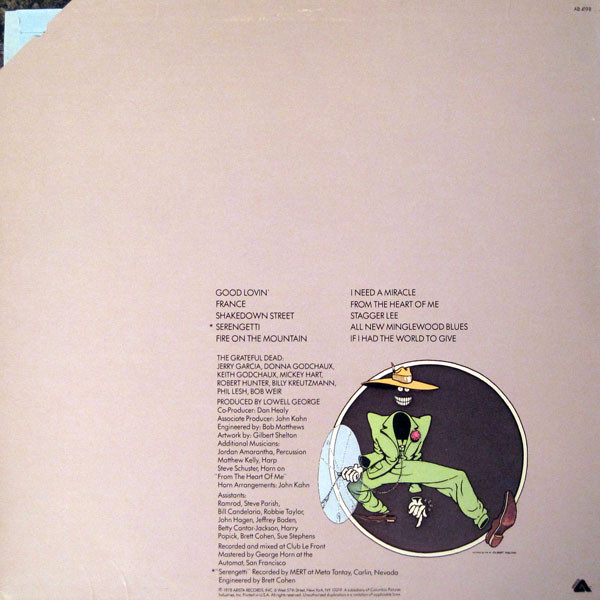 The Grateful Dead - Shakedown Street | Arista (AB 4198) - 2