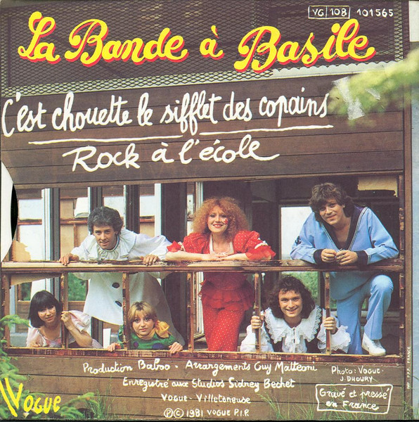 La Bande A Basile - C'est Chouette Le Sifflet Des Copains / Rock À L'école | Vogue (101565) - 2 La Bande A Basile - C'est Chouette Le Sifflet Des Copains / Rock À L'école | Vogue (101565) - 2