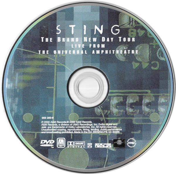 Sting - The Brand New Day Tour: Live From The Universal Amphitheatre | A&M Records (053 283-9) - 3