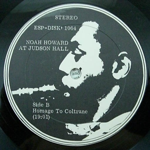 Noah Howard - At Judson Hall [Vinyl] | ESP-Disk' (ESP 1064) - 4
