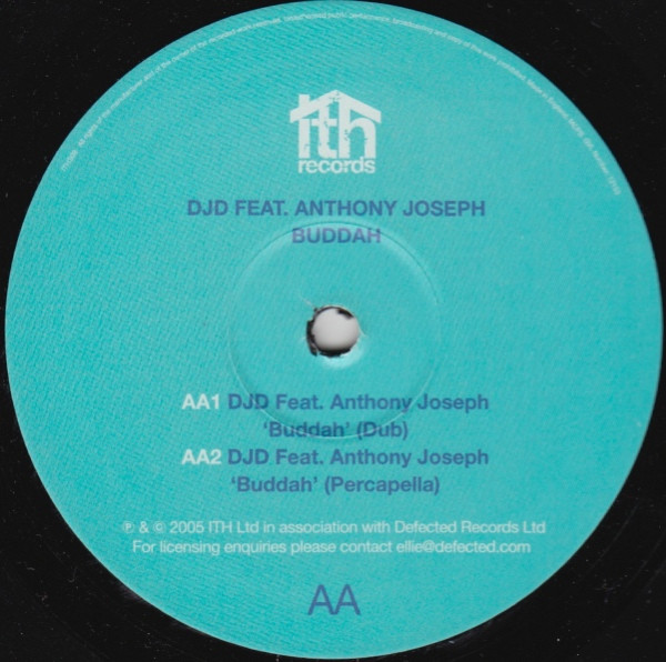DJD Feat. Anthony Joseph - Buddah | ITH Records (ITHS09) - 3
