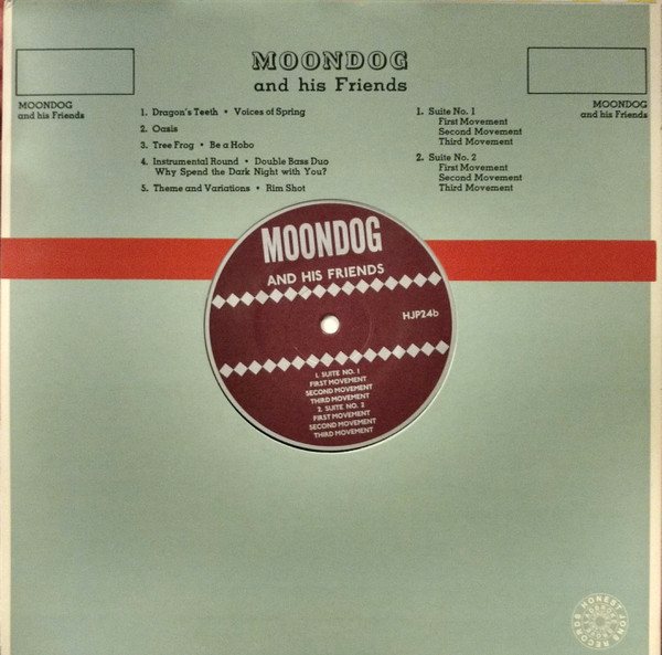 Moondog - Moondog And His Friends | Honest Jon's Records (HJP24) - 2 Moondog - Moondog And His Friends | Honest Jon's Records (HJP24) - 2