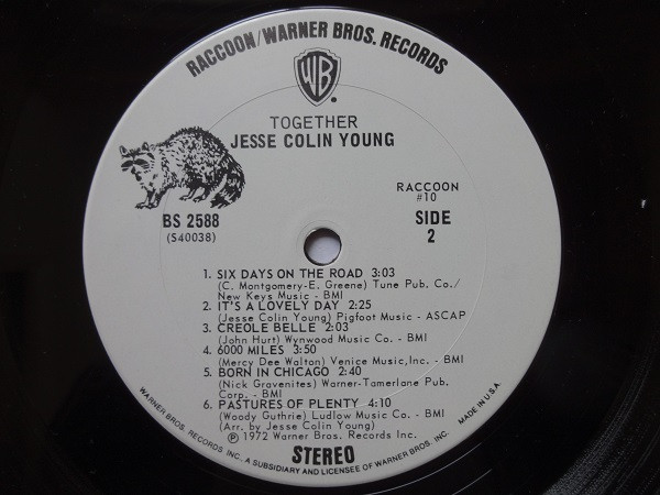Jesse Colin Young - Together | Warner Bros. Records (BS 2588) - 4 Jesse Colin Young - Together | Warner Bros. Records (BS 2588) - 4