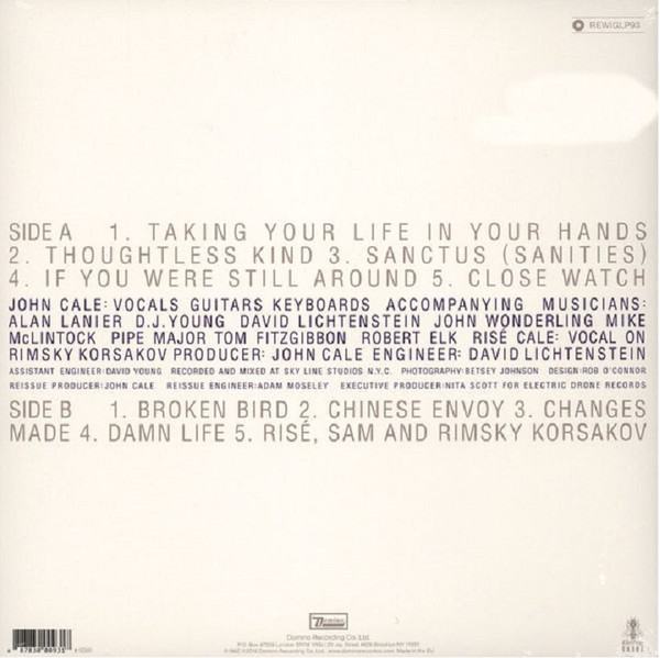 John Cale - Music For A New Society | Domino (REWIGLP93) - 2 John Cale - Music For A New Society | Domino (REWIGLP93) - 2