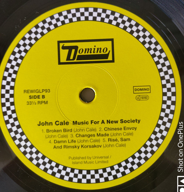 John Cale - Music For A New Society | Domino (REWIGLP93) - 4 John Cale - Music For A New Society | Domino (REWIGLP93) - 4