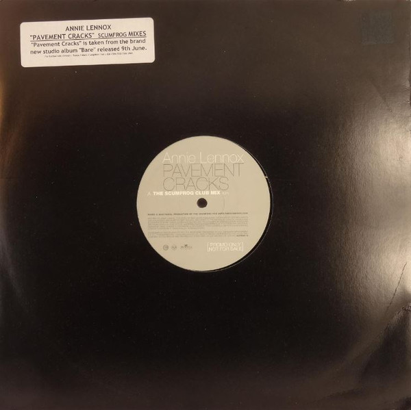 Annie Lennox - Pavement Cracks (The Scumfrog Remixes) | BMG UK & Ireland (ALFROG12) - 2 Annie Lennox - Pavement Cracks (The Scumfrog Remixes) | BMG UK & Ireland (ALFROG12) - 2