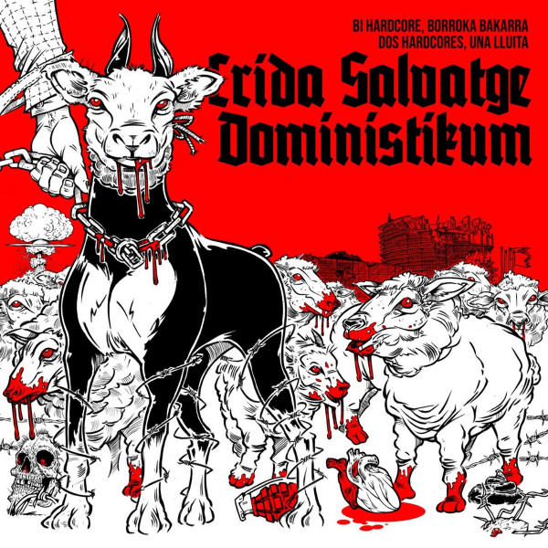 Crida Salvatge , Doministikum - Dos Hardcore, Una Lluita / Bi Hardcore, Borroka Bakarra - Vinilo | The Rat Monkey Records (RM033)