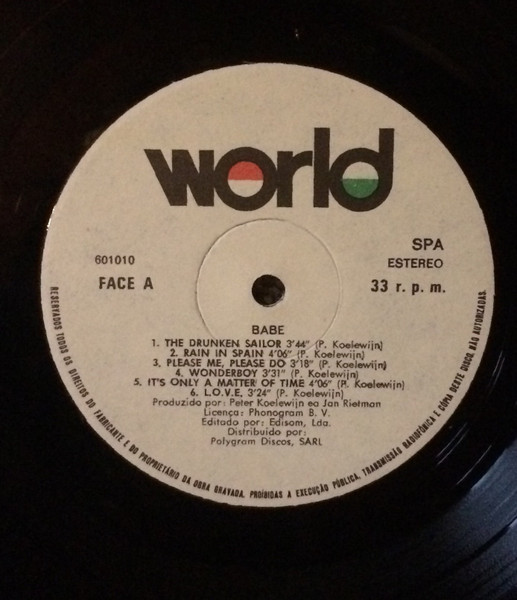 Babe - Babe! | World (601010) - 3
