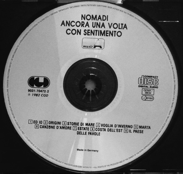Nomadi - Ancora Una Volta Con Sentimento | CGD (9031-70472-2) - 4