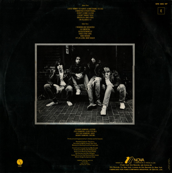 Ramones - Road To Ruin | Sire (SRK 6063 NP) - 2