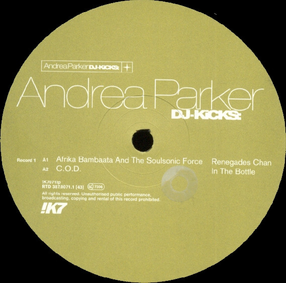 Andrea Parker - DJ-Kicks: | !K7 (!K7071lp) - 2